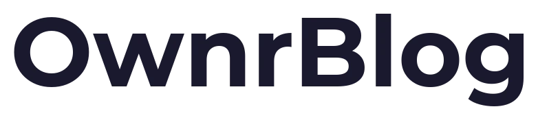 OwnrBlog